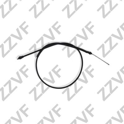 ZZVF ZVTC107: Handbromsvajer till höger bak, vänster bak, 1667mm, 1667mm