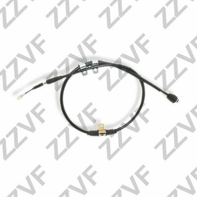 ZZVF ZVTC169: Cablu, frana de parcare spate stanga, 1552mm, 1552mm