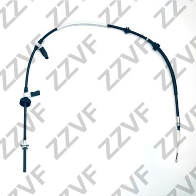 ZZVF ZVTC180: Cablu, frana de parcare spate stanga, 1677mm, 1677mm