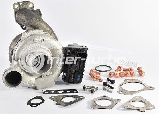INTER-TURBO IT-757608: Turbosuflantă >> TURBOCHARGER REMANUFACTURED << incl. Set garnituri