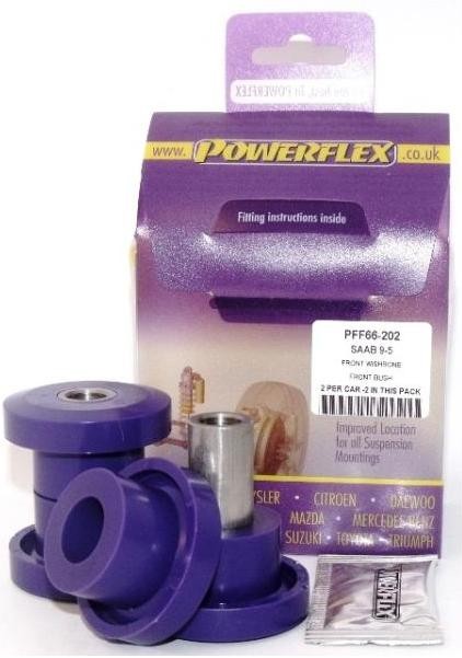 Powerflex PFF66-202: Έδραση, ψαλίδι Μπροστινός άξονας και από τις δύο πλευρές, εμπρός Road Series
