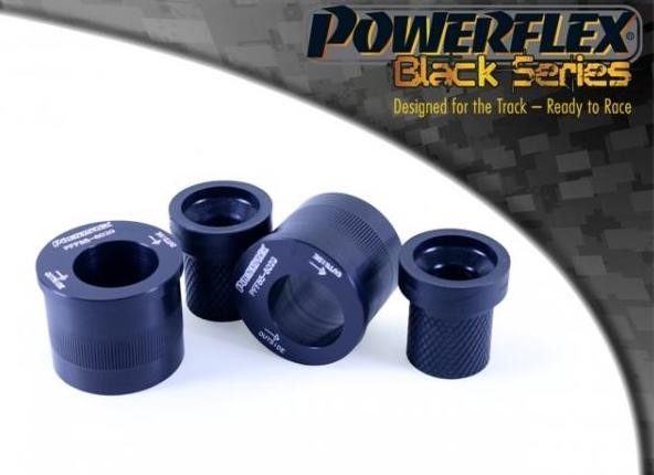 Powerflex PFF85-602GBLK: Puks esisild mõlemapoolselt, Tagaehitus, all Black Series
