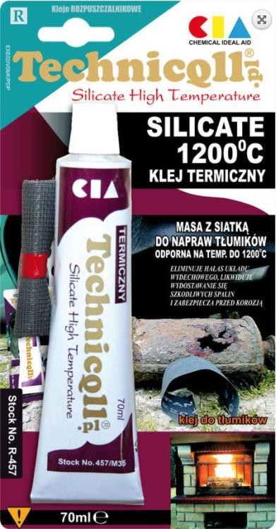 TECHNICQLL R-457: Tihendusaine, väljalaskesüsteem HT SILICATE