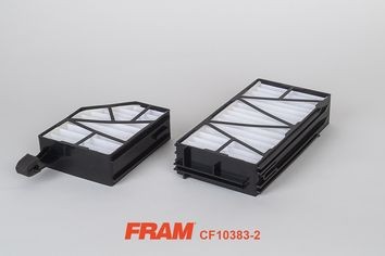 FRAM CF10383-2: Filtru, aer habitaclu Filtru polen