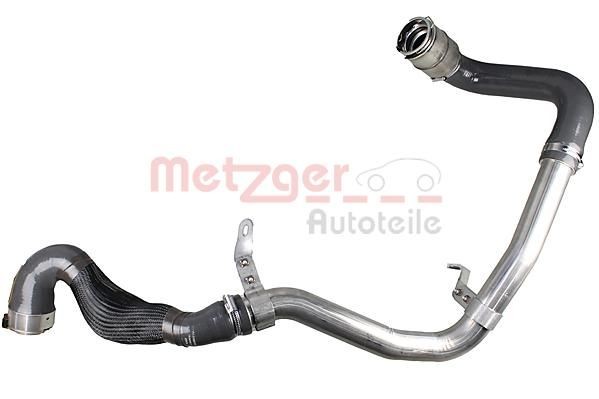 METZGER 2400634: Kompressoriõhuvoolik OE-part Kompressoriõhu radiaator, paremal, koos kiirühendusega