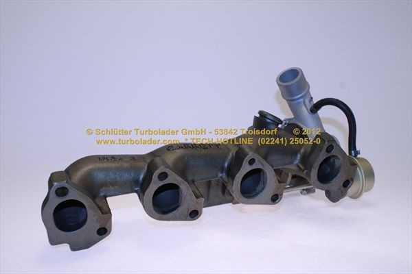 SCHLÜTTER TURBOLADER 172-06050EOL: Turbod END of LIFE Turbocharger - org. GARRETT Reman ilma paigaldus-/kinnitusmaterjalita
