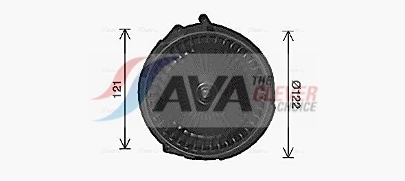 AVA COOLING SYSTEMS RT8666: Elektrische motor, kachelventilator Zonder weerstand