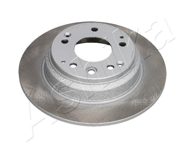 ASHIKA 61-04-411C: Disc de frână puntea spate, Ř: 281,6mm, plin, Ř: 281,6mm, lacuit