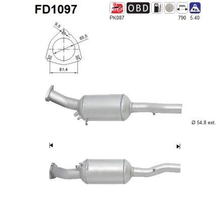 AS FD1097: Tahmafilter