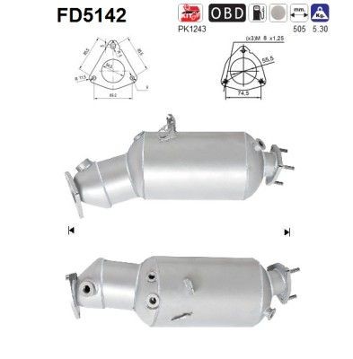 AS FD5142: Tahmafilter