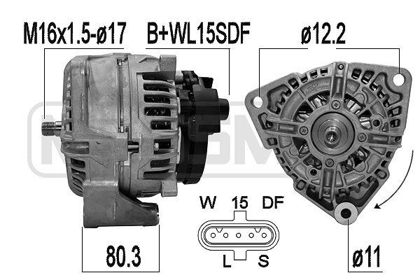 MESSMER 209609: Dynamo 80A