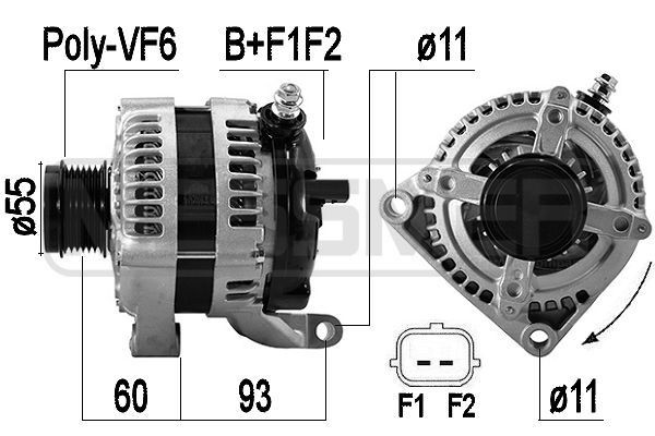 MESSMER 209612A: Generaator 160A
