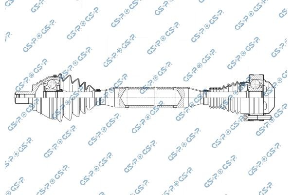 GSP 261341OL: Piedziņas vārpsta 806mm