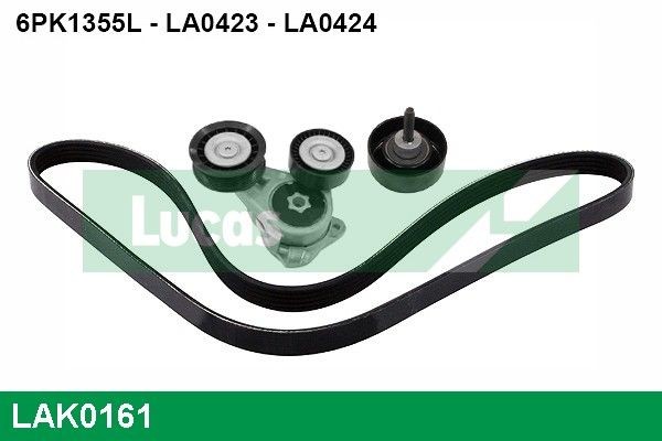LUCAS LAK0161: Soonrihmakomplekt