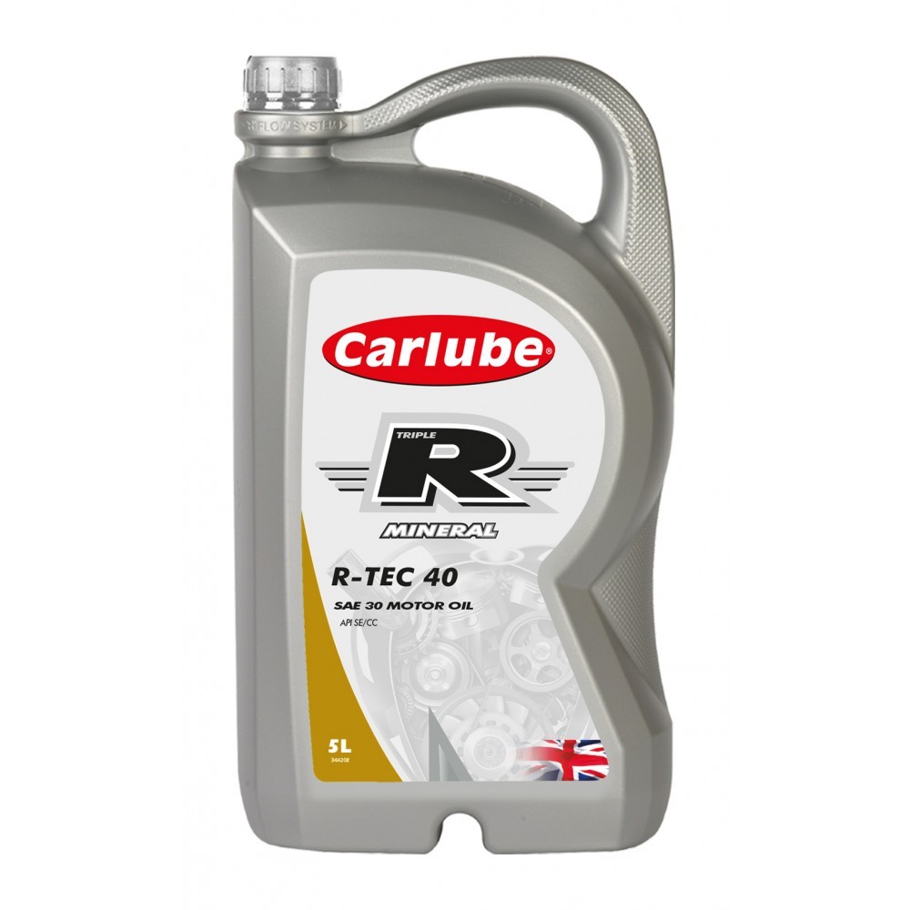 CARLUBE Tetrosyl Triple R, R-Tec 40 KCG005 Motoröl 5l, SAE 30