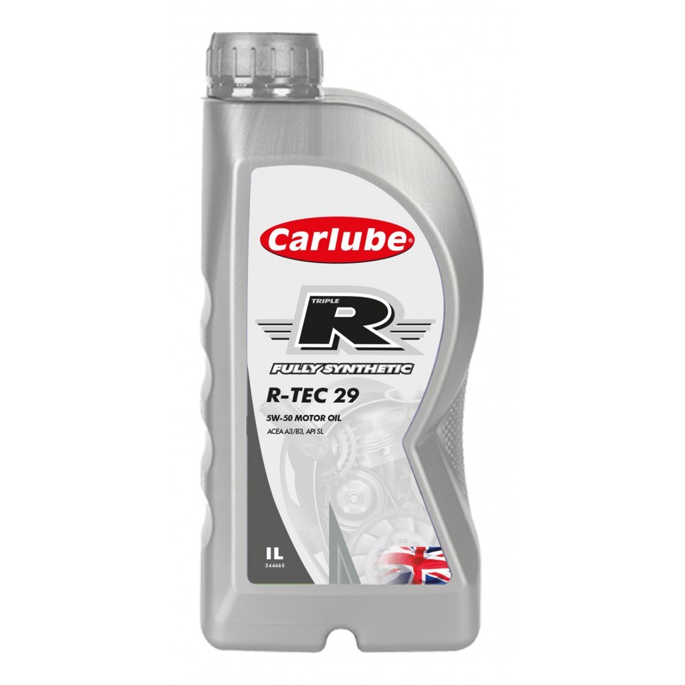 CARLUBE Tetrosyl KCT001: Motorolja 1l, 5W-50 Triple R, R-Tec 29