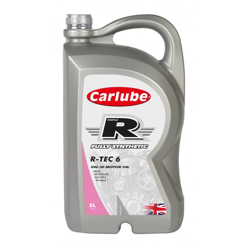 CARLUBE Tetrosyl KEA005: Motorolja Carlube Triple R 0W-20 R-Tec 6 5l, 0W-20 Triple R, R-Tec 6