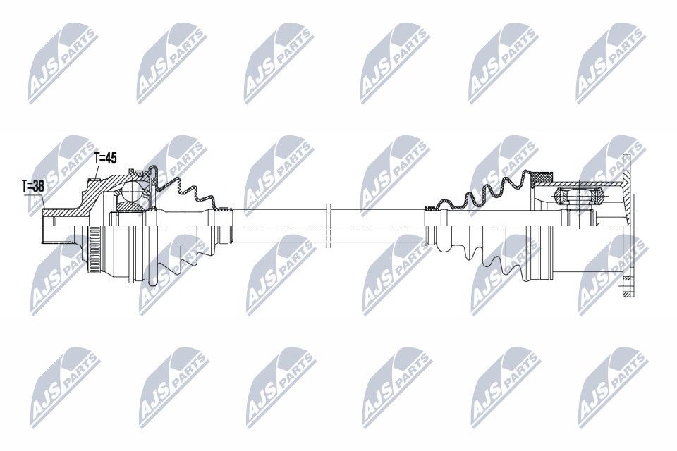 NTY NPW-AU-019: Veovõll Esisild, 619mm