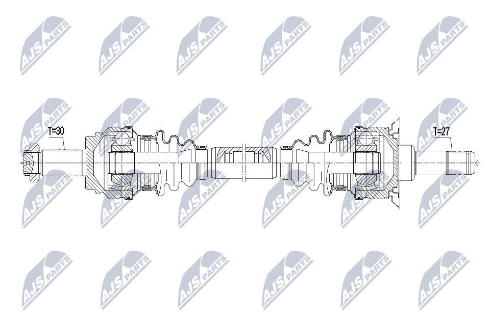 NTY NPW-BM-093: Veovõll Tagasild paremal, 824mm