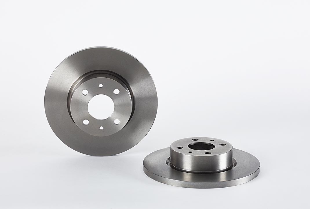 BREMBO 08.4878.10: Disc de frână PRIME LINE Ř: 257mm, plin, Ř: 257mm, cu suruburi
