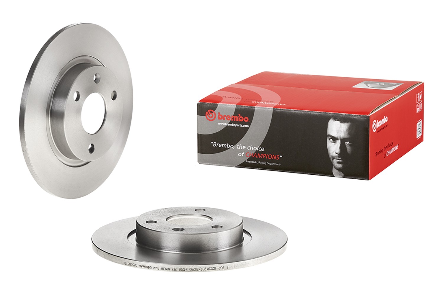 BREMBO 08.5583.10: Piduriketas PRIME LINE Ø: 247mm, täis, Ø: 247mm, koos kruvidega