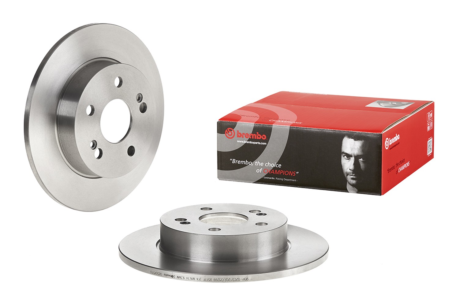 BREMBO 08.5645.10: Disc de frână PRIME LINE Ř: 265mm, plin, Ř: 265mm
