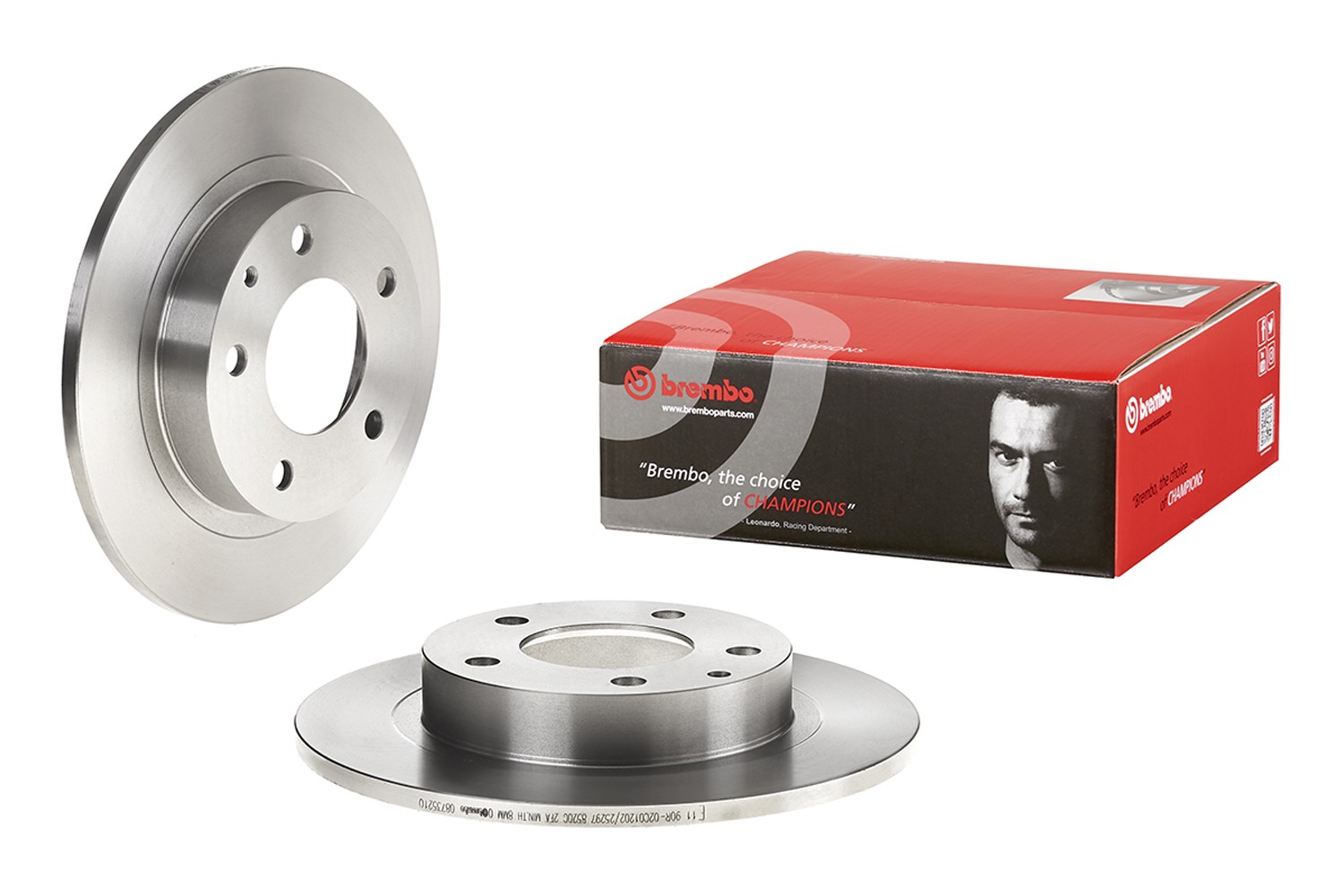 BREMBO 08.7352.10: Piduriketas PRIME LINE Ø: 261mm, täis, Ø: 261mm