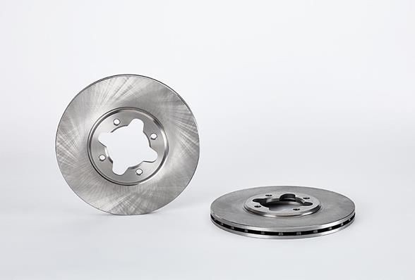 BREMBO 09.5027.10: Disc de frână PRIME LINE Ř: 258mm, ventilat interior, Ř: 258mm