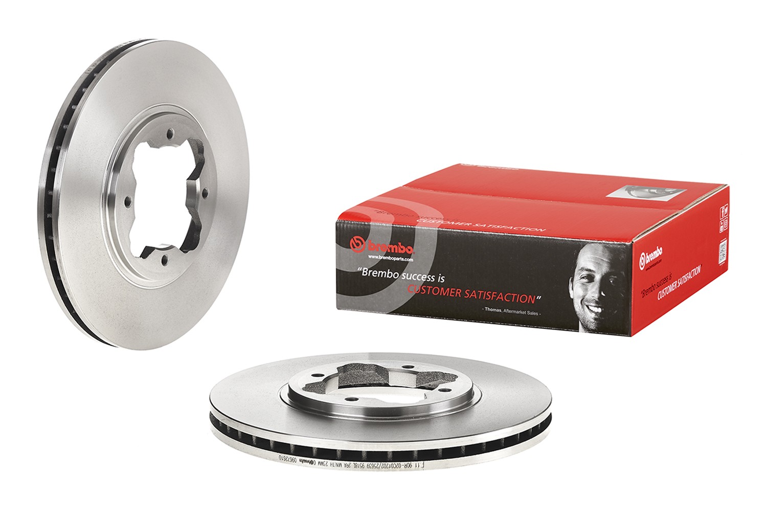 BREMBO 09.6726.10: Piduriketas PRIME LINE Ø: 282mm, sisemine õhutus, Ø: 282mm
