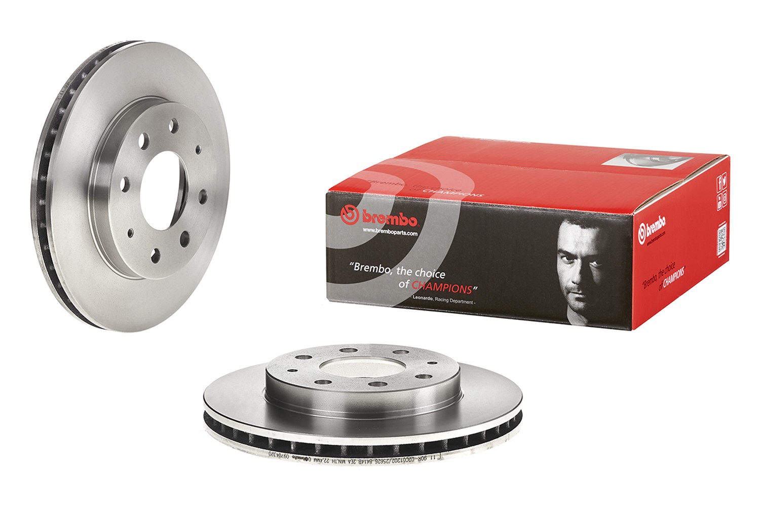 BREMBO 09.7043.20: Piduriketas PRIME LINE Ø: 256mm, sisemine õhutus, Ø: 256mm