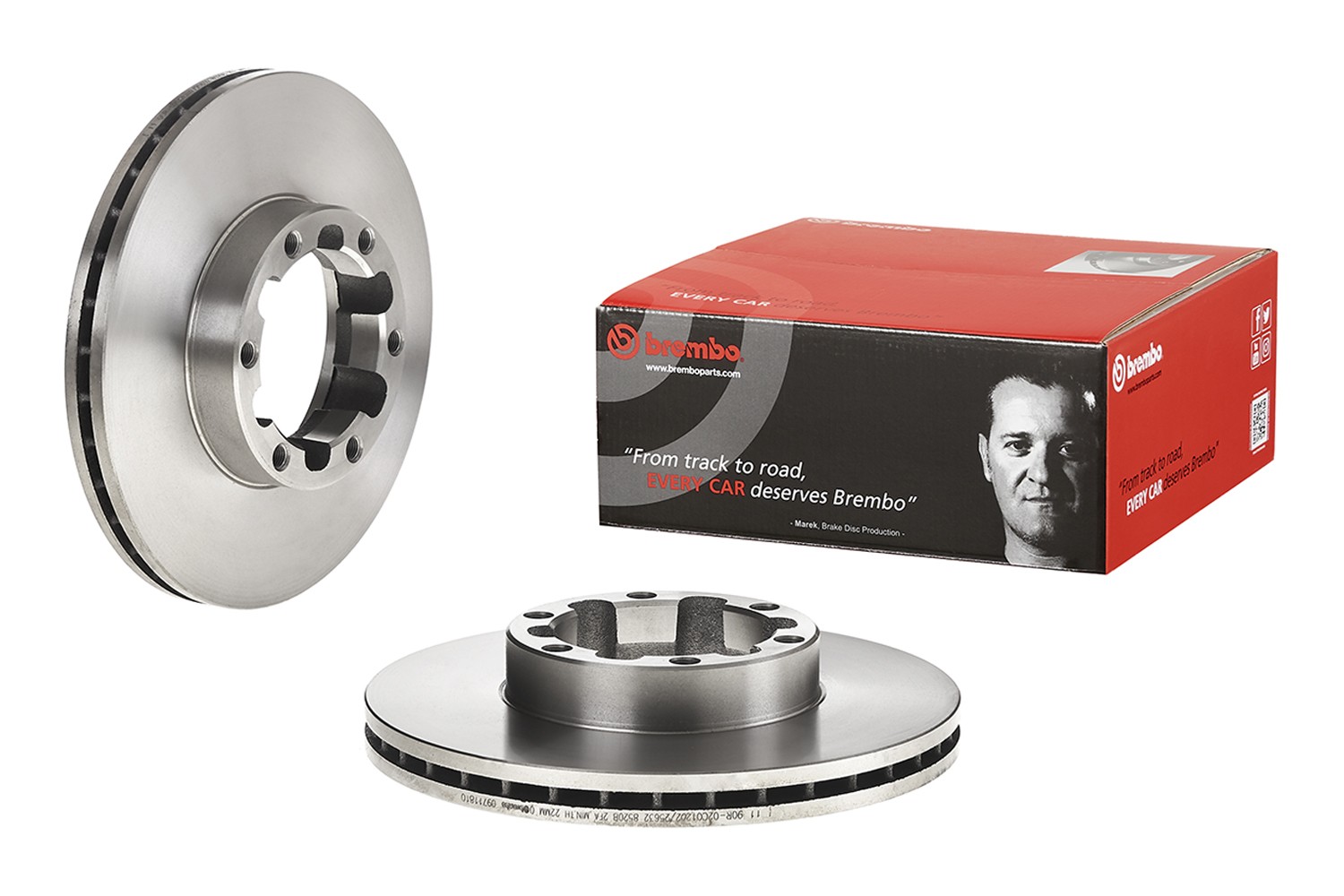 BREMBO 09.7118.10: Disc de frână PRIME LINE Ř: 263mm, ventilat interior, Ř: 263mm
