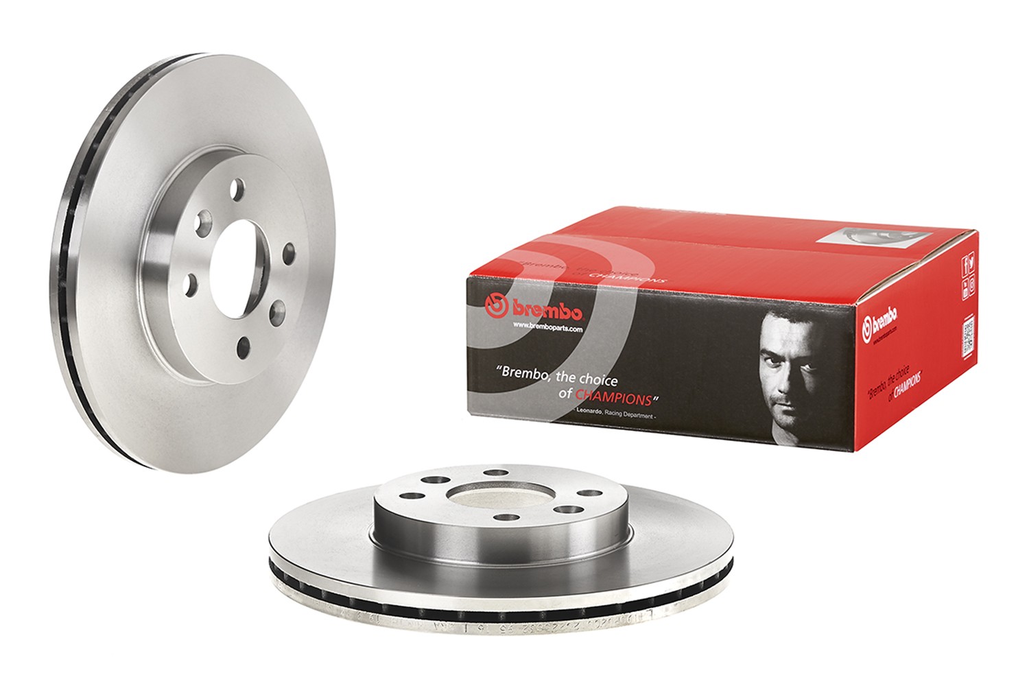 BREMBO 09.7292.34: Piduriketas PRIME LINE Ø: 262mm, sisemine õhutus, Ø: 262mm, koos kruvidega