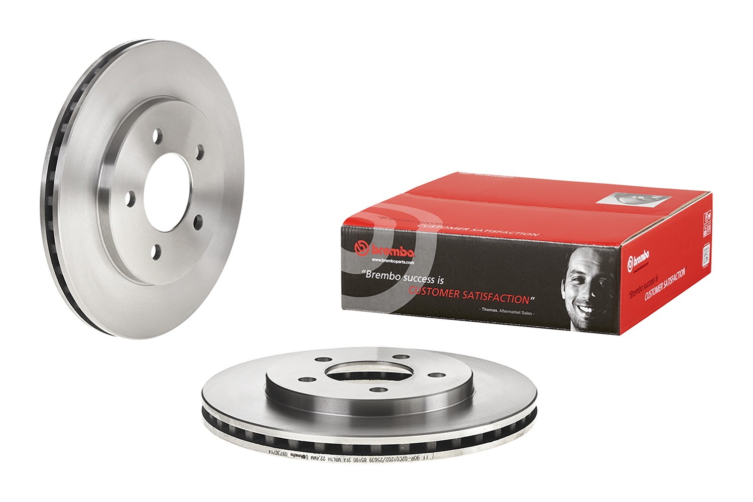 BREMBO 09.7367.14: Piduriketas PRIME LINE Ø: 282mm, sisemine õhutus, Ø: 282mm