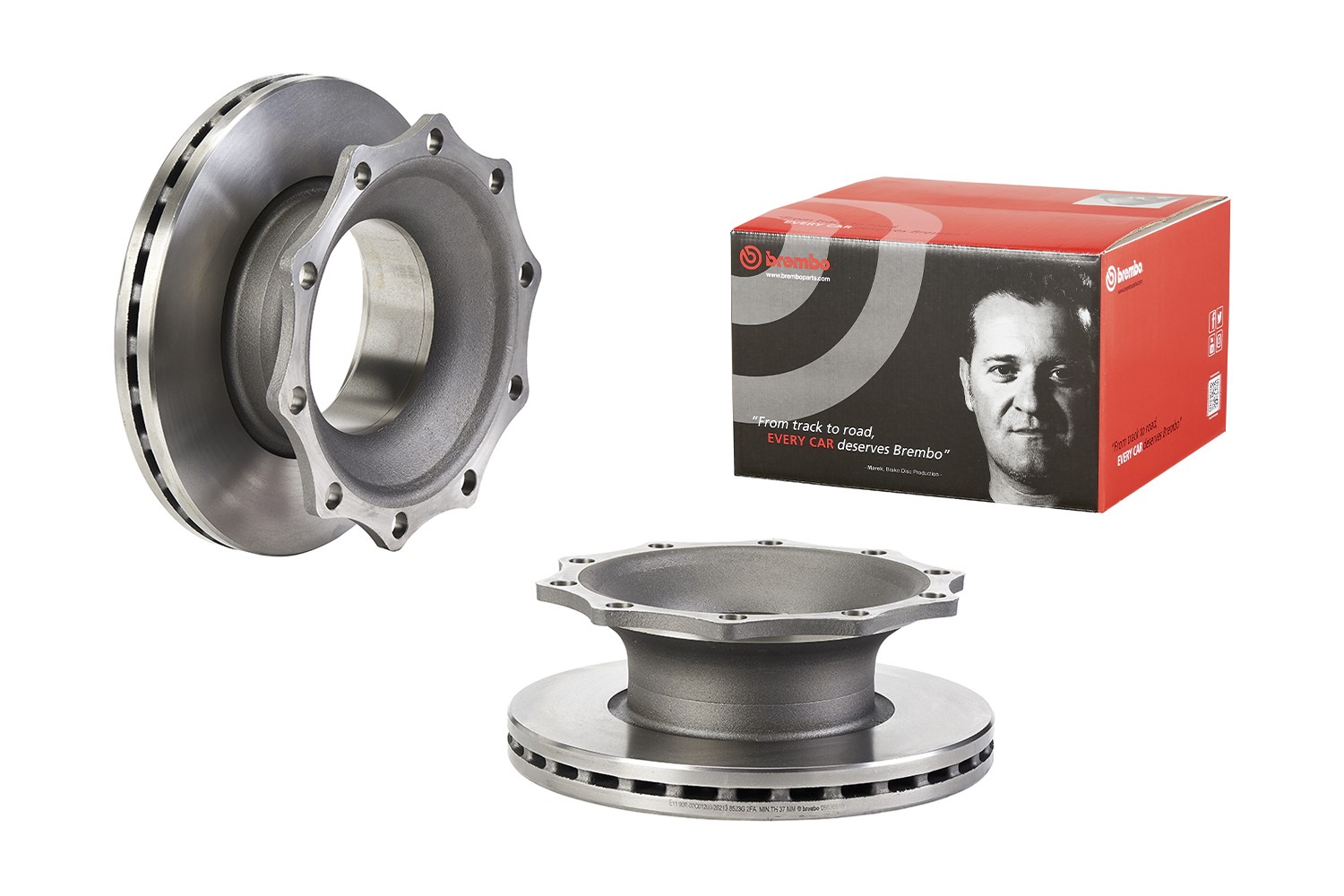 BREMBO 09.8368.10: Piduriketas PRIME LINE Ø: 430mm, sisemine õhutus, Ø: 430mm