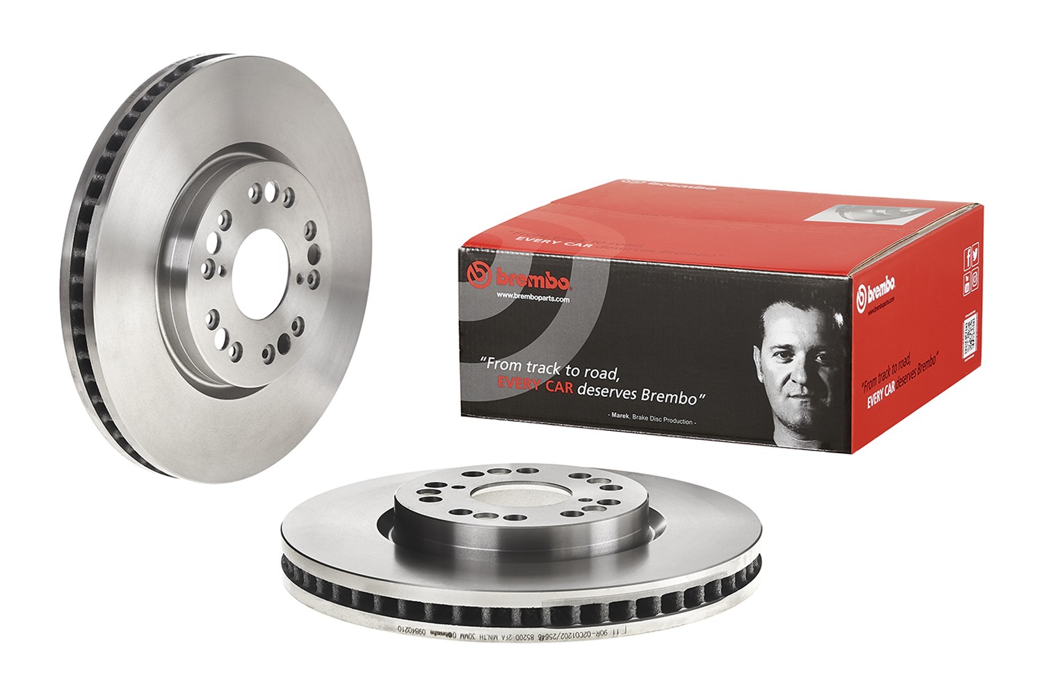 BREMBO 09.8402.10: Piduriketas PRIME LINE Ø: 296mm, sisemine õhutus, Ø: 296mm