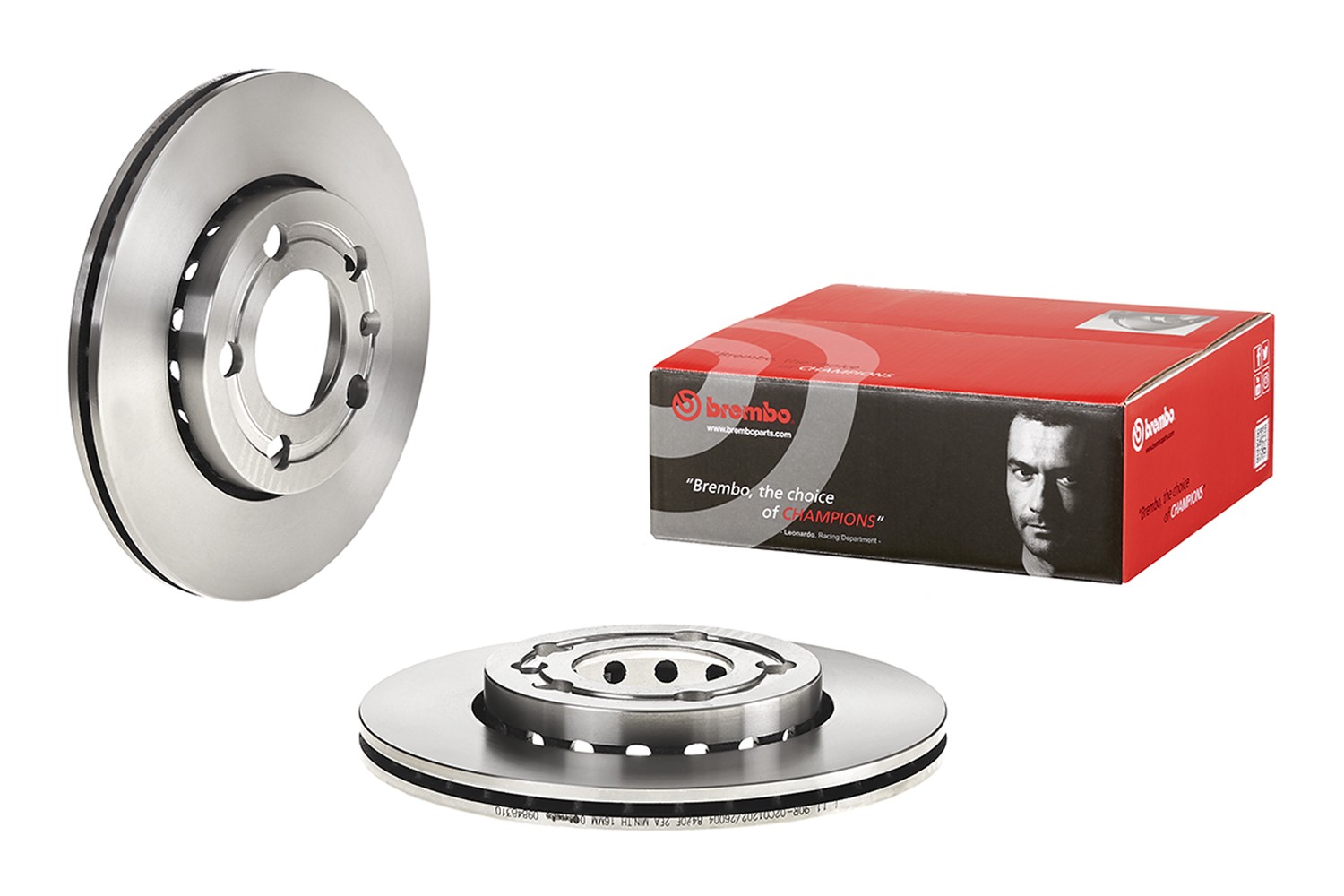 BREMBO 09.8483.10: Bromsskiva PRIME LINE Ø: 239mm, ventilerad invändigt, Ø: 239mm, med skruvar