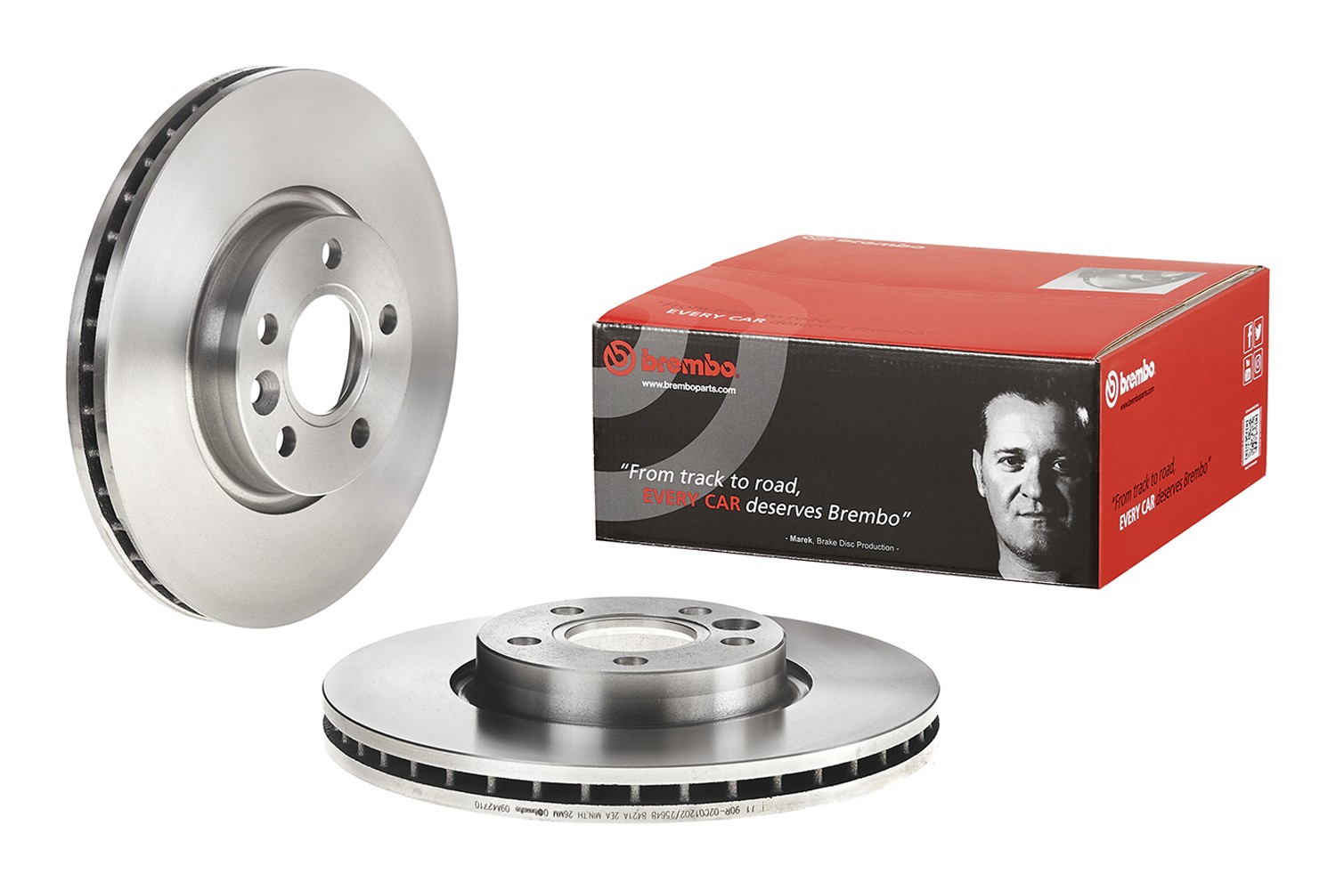BREMBO 09.A427.10: Bremžu diski PRIME LINE Ø: 300mm, ar iekšējo ventilāciju, Ø: 300mm