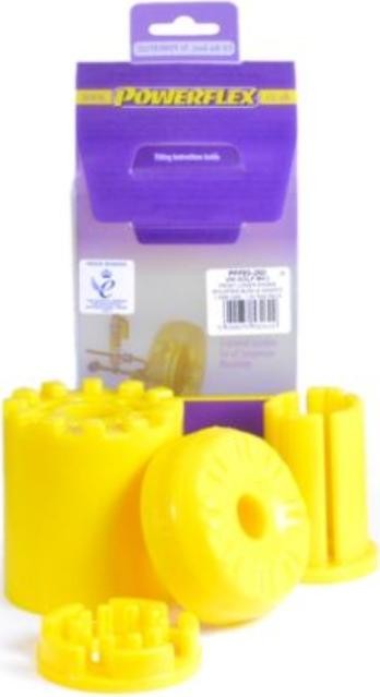 Powerflex PFF85-280: Paigutus, Mootor kese, ees, PU (Polyurethan) Road Series