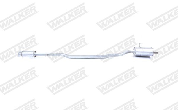 WALKER 25224: Silencieux arrière 2270mm, sans pièces de montage