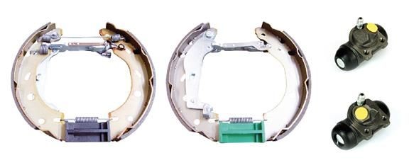 BREMBO K 50 006: Stabdžių rinkinys, būgniniai stabdžiai KIT & FIT