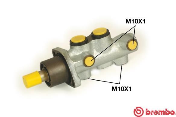 BREMBO M 23 025: Pompa centrala, frana ESSENTIAL LINE