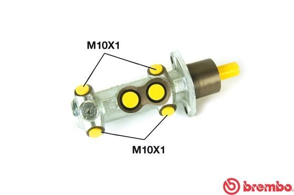 BREMBO M 23 035: Pompa centrala, frana ESSENTIAL LINE