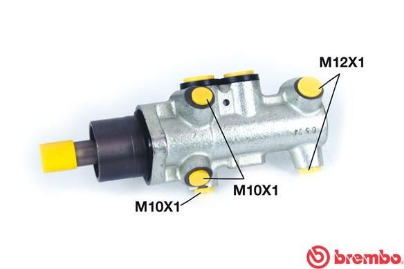 BREMBO M 68 009: Pompa centrala, frana ESSENTIAL LINE