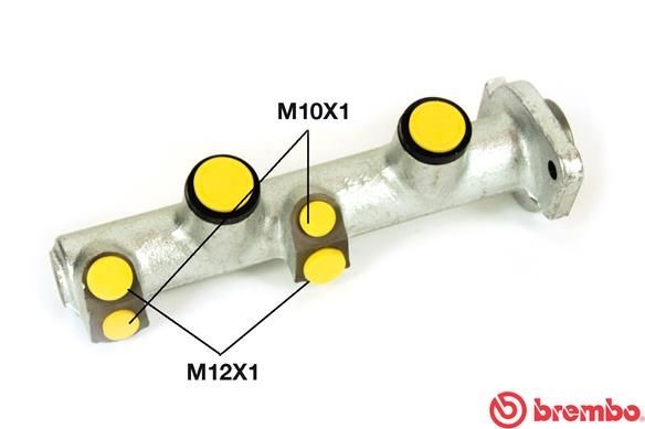 BREMBO M 68 033: Pompa centrala, frana ESSENTIAL LINE