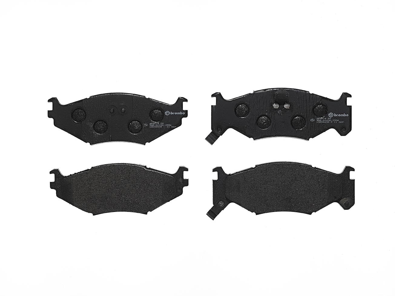 BREMBO P 11 007: Plăcuțe de frână PRIME LINE fara accesorii, cu tabla anti scartait