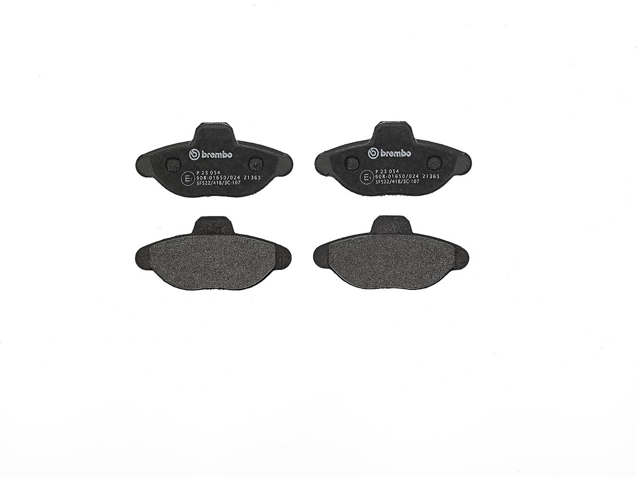 BREMBO P 23 054: Piduriklotsid PRIME LINE ilma lisavarustuseta, koos kokkusurumisvastase plekiga