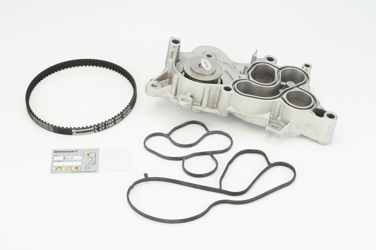 CONTITECH CT1169WP2: Pompă apă + kit distribuție dinti: 87