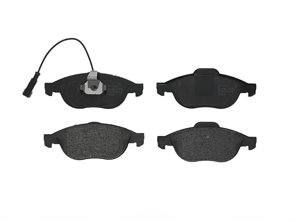 BREMBO P 23 114: Kit pastiglie freni PRIME LINE senza accessori, con lamierino anticigolío