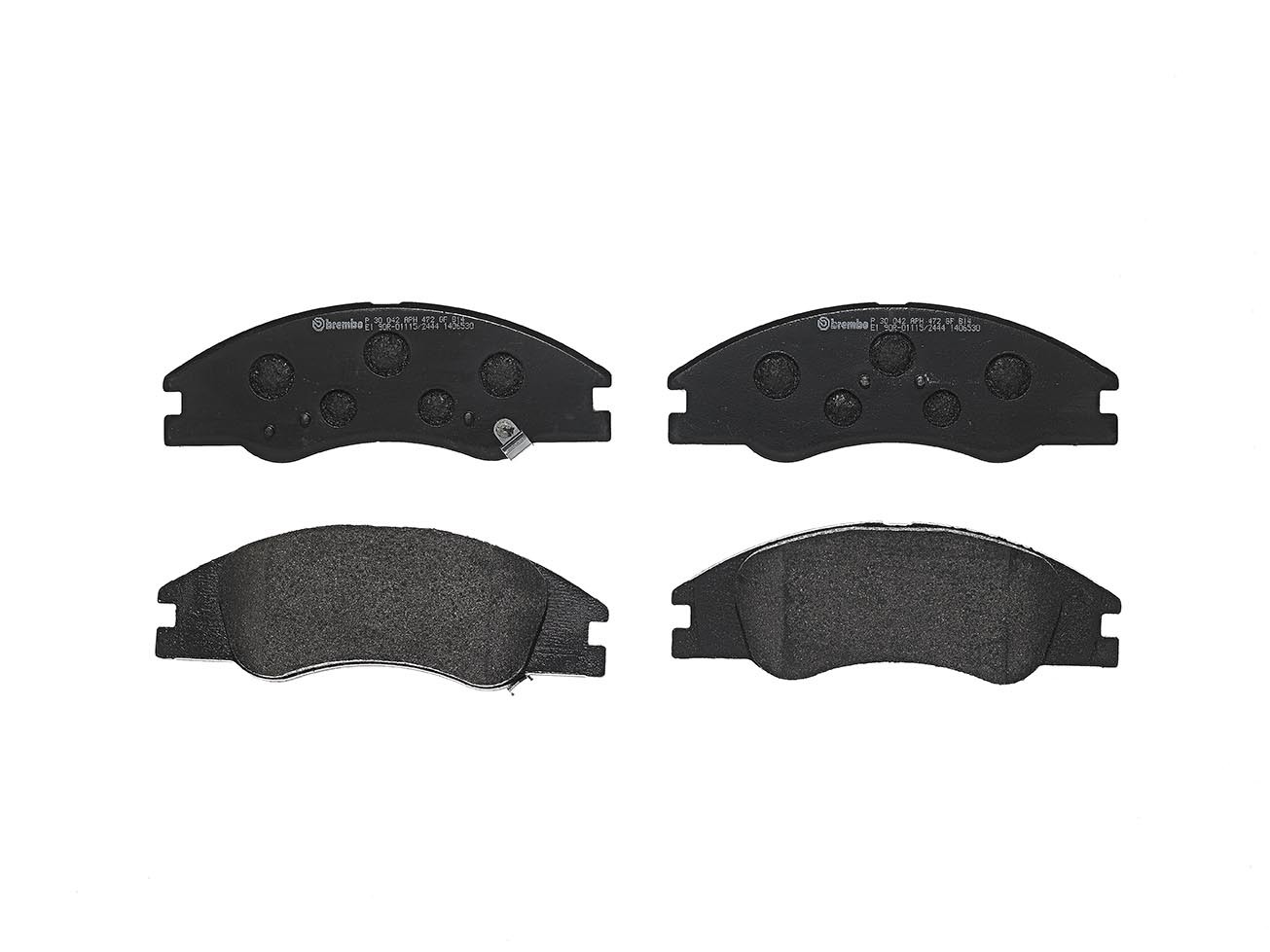BREMBO P 30 042: Piduriklotsid PRIME LINE ilma lisavarustuseta, koos kokkusurumisvastase plekiga