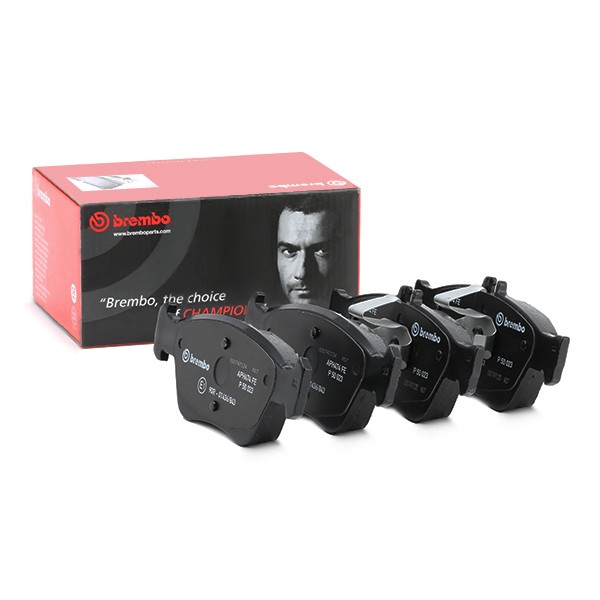 BREMBO P 50 023: Piduriklotsid PRIME LINE koos lisadega, koos stopperrõngaga, koos kokkusurumisvastase plekiga